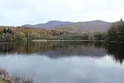 Severozápadní pohled na vodní plochu (2017)