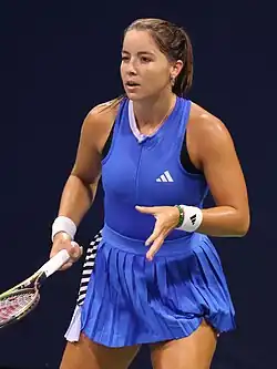 Jodie Burrageová na US Open 2023