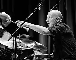 Joey Baron vystupující v Munchu, Oslo 2023 Foto: Tore Sætre