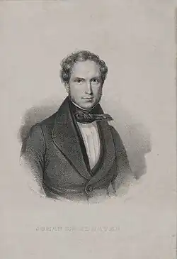 Welhaven roku 1840, obraz Johana Görbitze