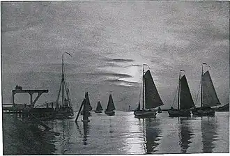 Johan Huysser, nizozemský fotograf: V rybářském přístavu