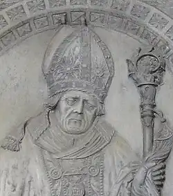 Johann Fabri – detail epitafu v katedrále svatého Štěpána ve Vídni