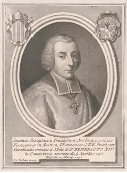 Arcibiskup hrabě Trautson