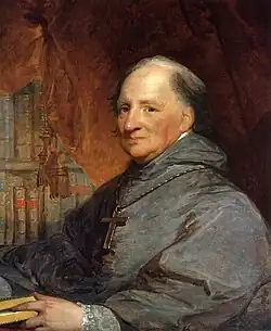 John Carroll, první katolický biskup Spojených států, asi 1804, Georgetown University Art Collection, Washington, DC