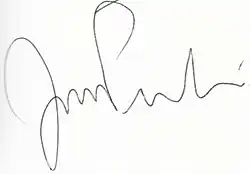 John Perkins – podpis