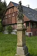 John the Baptist Statue in Železný Brod 01.JPG