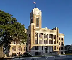 Budova okresního soudu v Cleburne (2009)