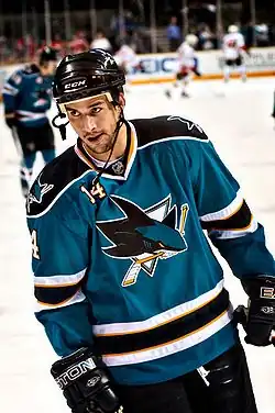 Jonathan Cheechoo v roce 2008