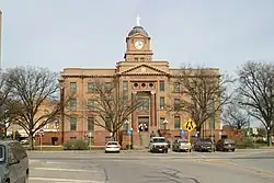 Budova okresního soudu v Ansonu (2009)