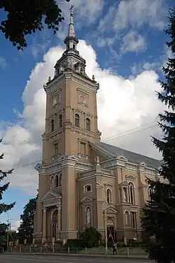 Katolický kostel Nanebevzetí Nejsv. Panenky Marie v Joniškisu