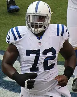 Harrison v dresu Colts v sezóně 2014