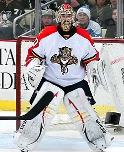 José Théodore v dresu Florida Panthers.