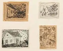 Josef Čapek – náčrtky