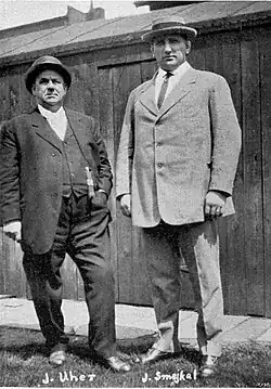 Se svým manažerem v Americe (1912)