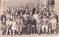 Josef Šrámek na gymnáziu ve Strážnici (poslední řada zcela vpravo)