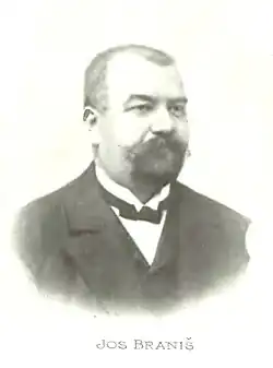 Josef Braniš před r. 1899