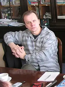 Josef Horehleď v Bohosudově (7. ledna 2009)