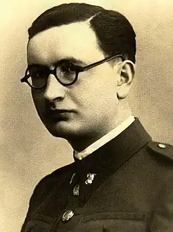 Josef Klobás ve vojenské uniformě