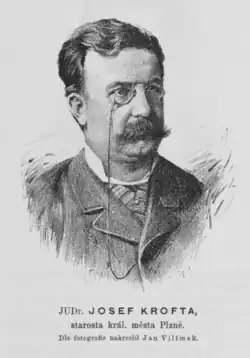 Josef Krofta r. 1889 (kreslil Jan Vilímek)