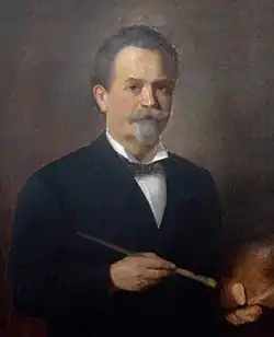 Josef Ladislav Šichan - autoportrét