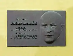 Pamětní deska v České Třebové