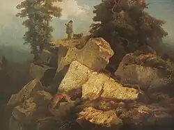 Hon na lišku (olejomalba, po 1850)