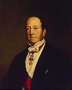 Josef Neugebauer, Portrét Františka z Kuefsteinu (1871)
