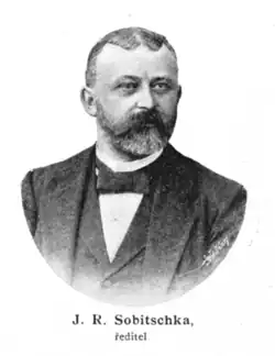 J. R. Sobitschka r. 1896 (foto z archivu ÚČL AV ČR)