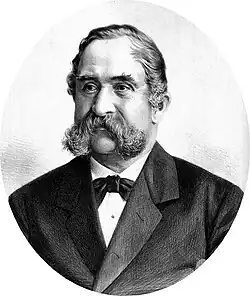 Josef Riedel, cca r. 1885.