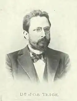 Josef Teige před r. 1899