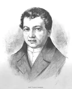 Josef Vojtěch Sedláček (kreslil Jan Vilímek, r. 1885)