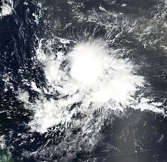 Hurikán Joyce 28. září