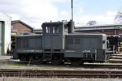 German Army Jung R 42 C in the Vossloh-Service-Center Moers