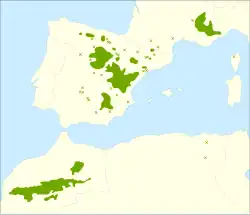 Areál rozšíření