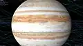 Takto by vypadal Jupiter z tohoto měsíce