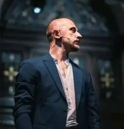 Juraj Čiernik v roli sv. Boleslava (2022)