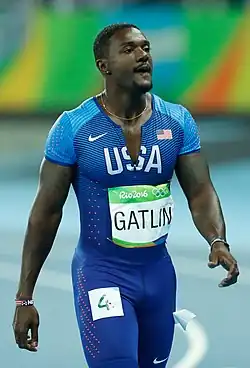 Justin Gatlin (14. srpna 2016)