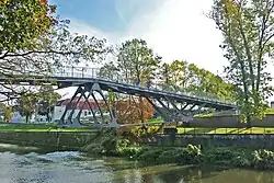 Lávka u Jiráskových sadů