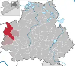 Königsbrück na mapě