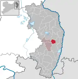 Königshain na mapě