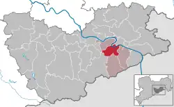 Königstein na mapě