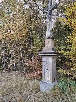 Kamenný kříž v Kyjanicích