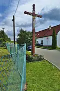 Kříž u odbočky k hřišti