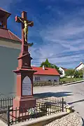 Kříž u zvonice