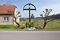 Kříž v jižní části obce