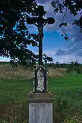 Kříž v severní části obce