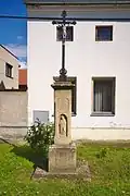 Kříž v severní části obce