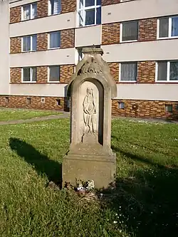 I okolí zdejšího křížku udržoval Okrašlovací spolek ve Farářství