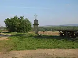 Krajina západně od Drnholce u místní rozhledny