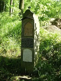 I. zastavení křížové cesty ve Vyskeři